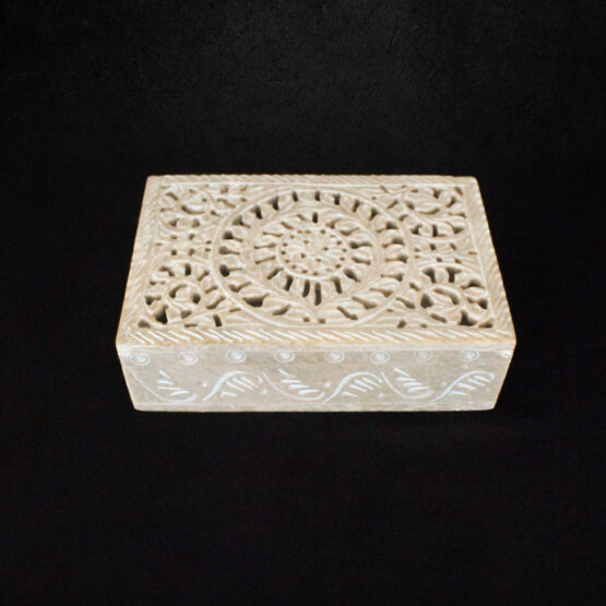 Soapstone Jali Box