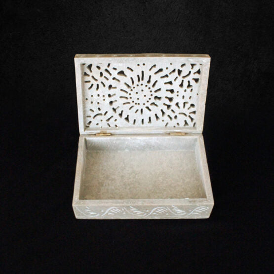 Soapstone Jali Box