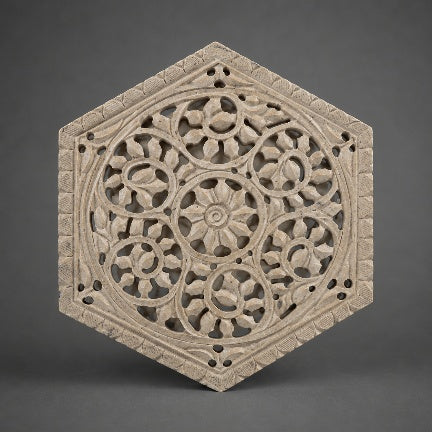 Soapstone Pentagon Jali Box